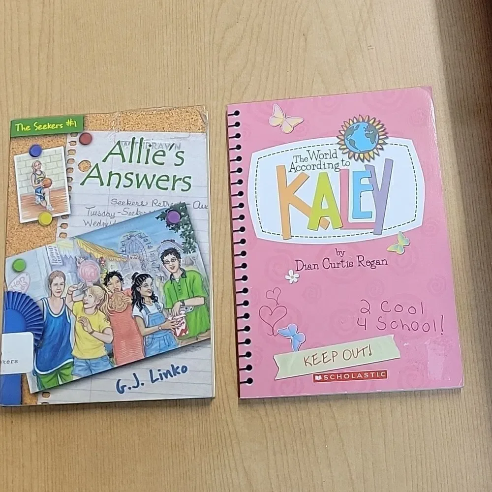 11 paperback‎ books. 5 Sleepover Friends, 6 assorted paperback.